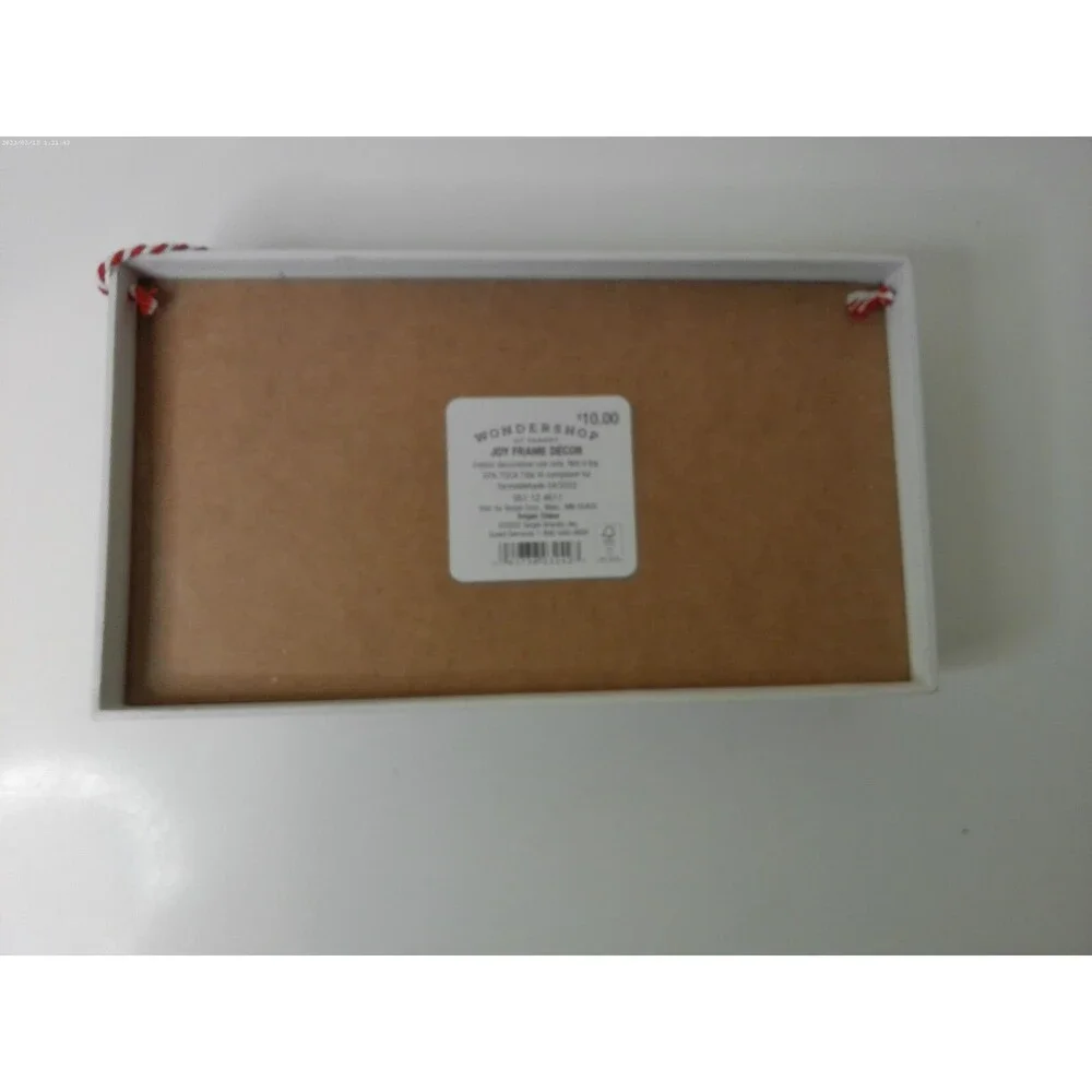 Wondershop JOY Frame Christmas Decoration